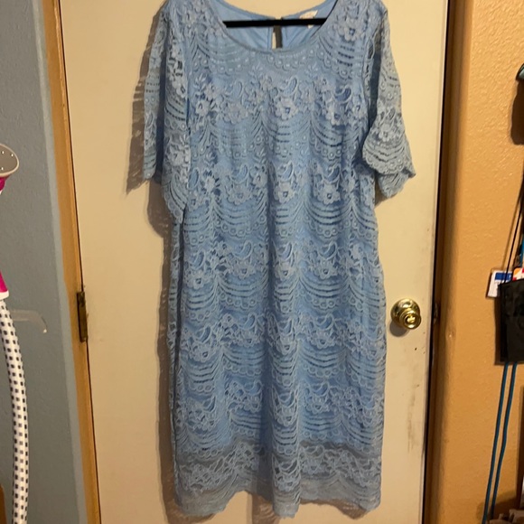 Est 1946 Dresses & Skirts - Est 1946. Size 20W Baby Blue Lace dress